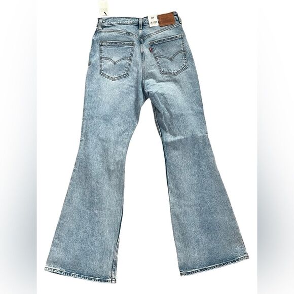 Levi’s NWT‎ Premium 70s High Rise Flare Size 28 Free People Disco Bell Bottom - Picture 11 of 13